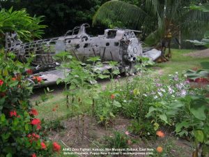 A6M2 Zero Fighter, Kokopo War Museum, Rabaul, East New Britain Province, Papua New Guinea