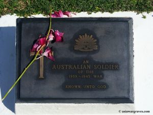 An Unknown Australian Soldier - Labuan War Cemetery, Borneo
