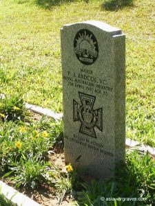 Badcoe P.J., Victoria Cross, Terendak Military Cemetery, Malacca, Malaysia