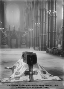 The Unknown Warrior at Westminster Abbey, November 1920 (Photo via Horace Nicholls 1867-1941)
